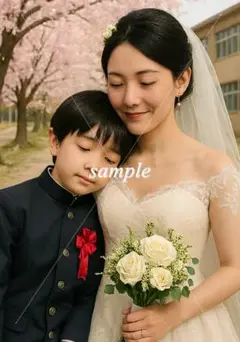 ✧033_花嫁先生(AI写真4枚組）