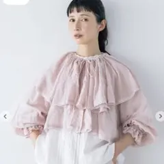 サマンサモスモス kazumi×Samansa Mos2ケープ付ボレロ