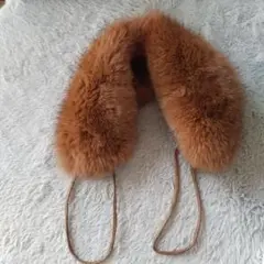 着物 ファー紐付襟巻き呉服店購入