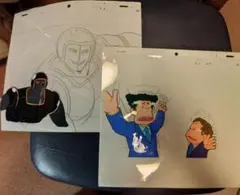 キン肉マン 背景付き セル画 アニメ 額装入り　昭和レトロ キン肉マン セル画 額装付き 貴重品 - メルカリ