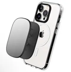 ミラースマホリング&スマホスタンド セルフィー 自撮り 動画鑑賞