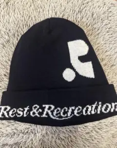 【美品】Rest & Recreation ビーニー　キャップ Rest & Recreation(レストアンドレクリエーション) ニット