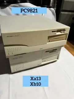 ジャンクですが起動します　NEC PC-9821Xa13 付属品多数 シャンク扱い NEC PC-9821 Xa13 デスクトップPC - メルカリ