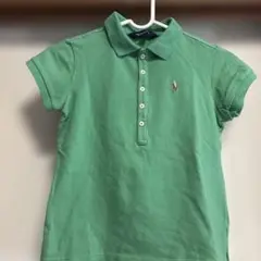 Ralph Lauren グリーンポロシャツ 140/76