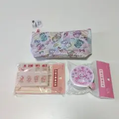 新品　3つ SWIMMER　スイマー　 キャラクター柄ポーチ、小物入れ四角と丸