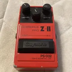 ギター Guyatone OVERDRIVE PRO Z-II PS-032 Guyatone PS-032 Overdrive Pro Z-ll Guitar Effects Pedal MIJ