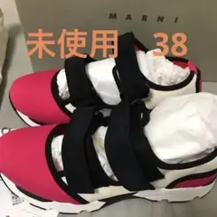 マルニ ベルクロ 新品 スニーカー 厚底 38 新品 未使用