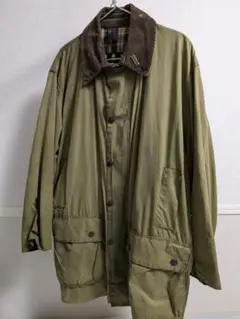 Barbour Border モッズコート Lサイズ オリーブ