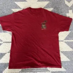 古着 赤Tシャツ