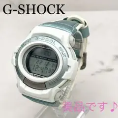 電池交換済❣️【カシオ】ジーショック G-COOL GT-008 ホワイト/ブルー