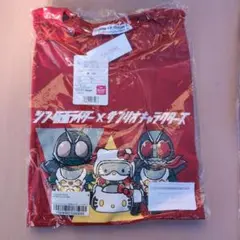 仮面ライダー × サンリオキャラクターズ Tシャツ LL