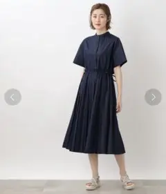 grove プリーツワンピース