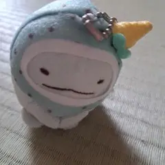 すみっコぐらし　とかげ　ぬいぐるみマスコット