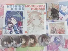 プロセカ レオニード まとめ売り グリッター缶バッジ 一歌 咲希 穂波 志歩