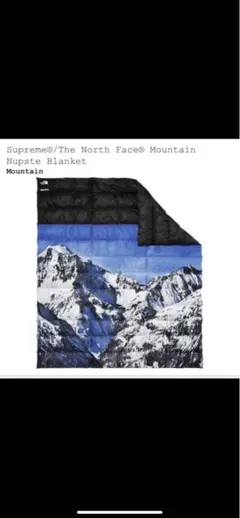 最終値下げSupreme TNF Mountain Nupste Blanket Supreme The North Face Mountain Nupste Blanket | Grailed