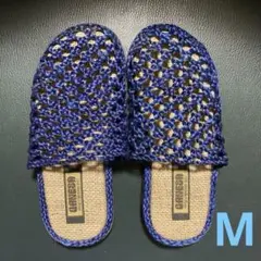 ガネーシャ サボサンダル M（24 〜25㎝） ネイビー 【訳有り:値下げ】