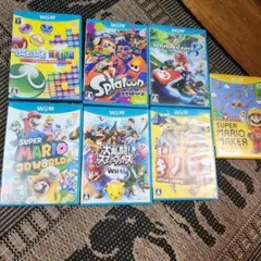 Wii U ゲームソフトセット 7本