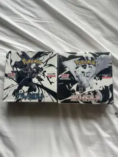 ポケモンカードゲーム ホワイトフレア・ダークボルトセット　シュリンク付