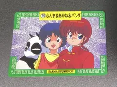 らんま2分の1 カードダス 79番 バンプレスト