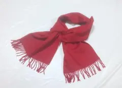 【レア】Christian Dior ディオール カシミヤ素材 マフラー レッド