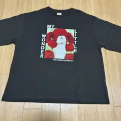 新品未使用　マイリトルワンダー　Tシャツ古着　赤い犬　tシャツYOASOBI