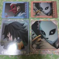 冨岡義勇・錆兎・鱗滝左近次　スナップマイド/コレクションカード