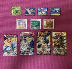 遊戯王　空パック(袋のみ) シールセット　おまけ付き