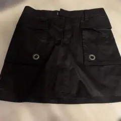 adidas 黒 スカート ポケット付き