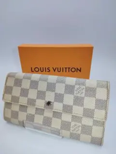 LOUIS VUITTON ダミエ・アズール ポルトフォイユ・サラ