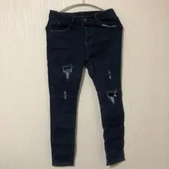 未使用　スキニー　パンツ　デニム　ボトムス　ズボン　レディース　ジーンズ