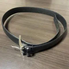 ベルト　ブラック　本革　genuine leather スーツ　美品