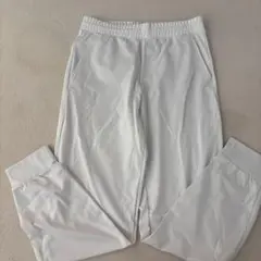【新品】UNIQLO AIRism ホワイト ジョガーパンツ S