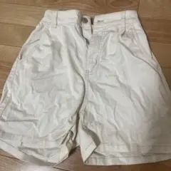 アイボリー SSサイズ ハーフパンツ アイロンかけます