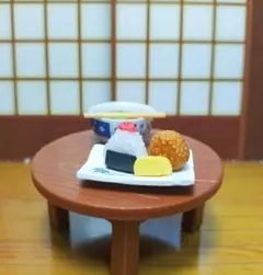 豚汁とおにぎり リーメント ミニチュア