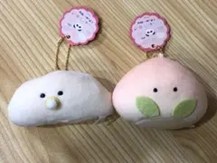 つぶらな瞳の中華街 むぎゅぬい　ベビーぎょうざ ももまん　2点セット