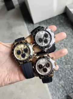 rolex 自動巻き時計 クロノグラフ 3点セット