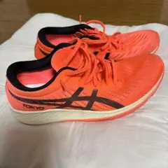 asics メタレーサーTOKYO オレンジ　24cm
