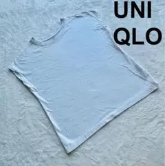 ユニクロ UNIQLO 【M】 ノースリーブ Tシャツ ホワイト シンプル