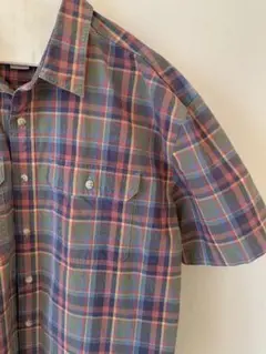 L.L.Bean サンウォッシュ・キャンバスシャツ トラディショナルフィット半袖