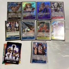 ワンピースカードまとめ売り　ジーザス　バージェス　パラレル　sr