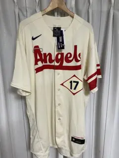 大谷翔平ユニフォーム新品未使用エンゼルスシティコネクト 52サイズ