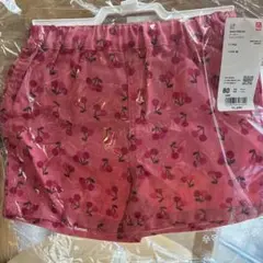 新品未使用⭐︎UNIQLO ベビー チェリー柄パンツ 80
