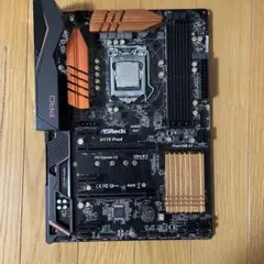 ASRock H170 Pro4 マザーボード ➕ I7 7700k