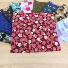 ★A102★カットクロス/プリント生地/国産/25cm×25cm/10点
