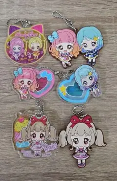 アイカツフレンズ　ピュアパレット　キーチェーン