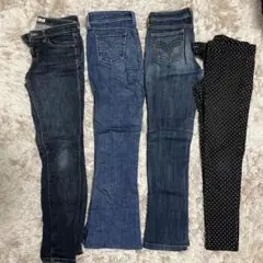 デニム等4本セットブランド