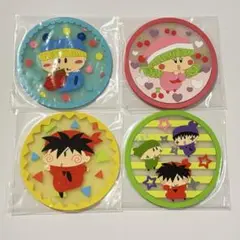 ミルモでポン！ クリアラバーコースター 4種セット リルム ヤシチ