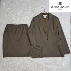 GIVENCHY ジバンシー スーツ セットアップ ブラウンカーキ 40 L