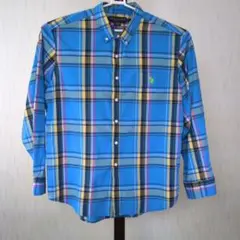 U.S. POLO ASSN. チェック柄長袖シャツ XXL