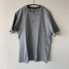 ナイキ　NIKE　半袖Tシャツ　グレー　センターロゴ　メンズM